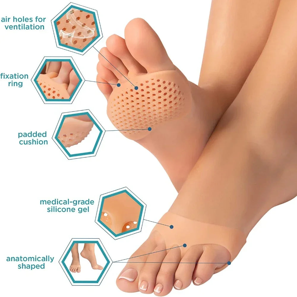 Silicone Metatarsal Pads Toe Separator